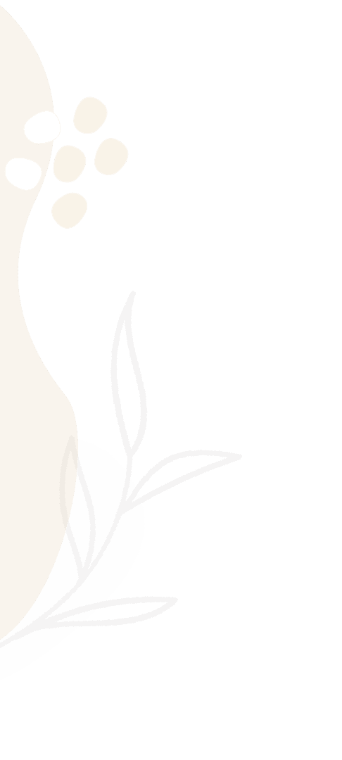 Minimalist abstract design with green and beige shapes and black line art.